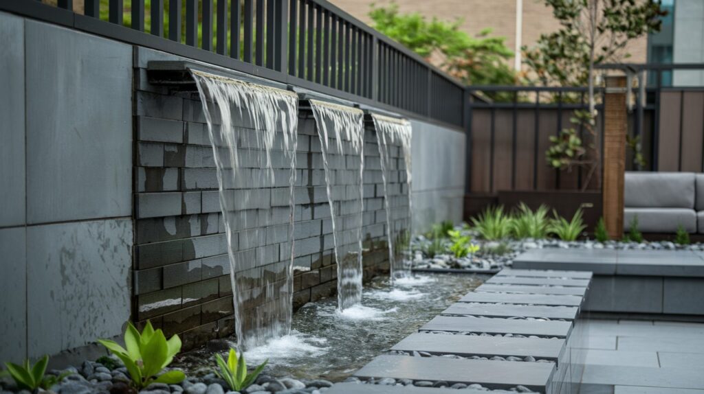 Vertical Water Features or Wall Fountains