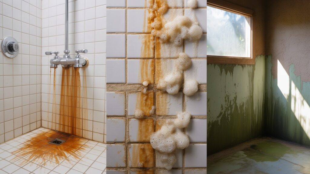What Causes Orange Stains in the Shower