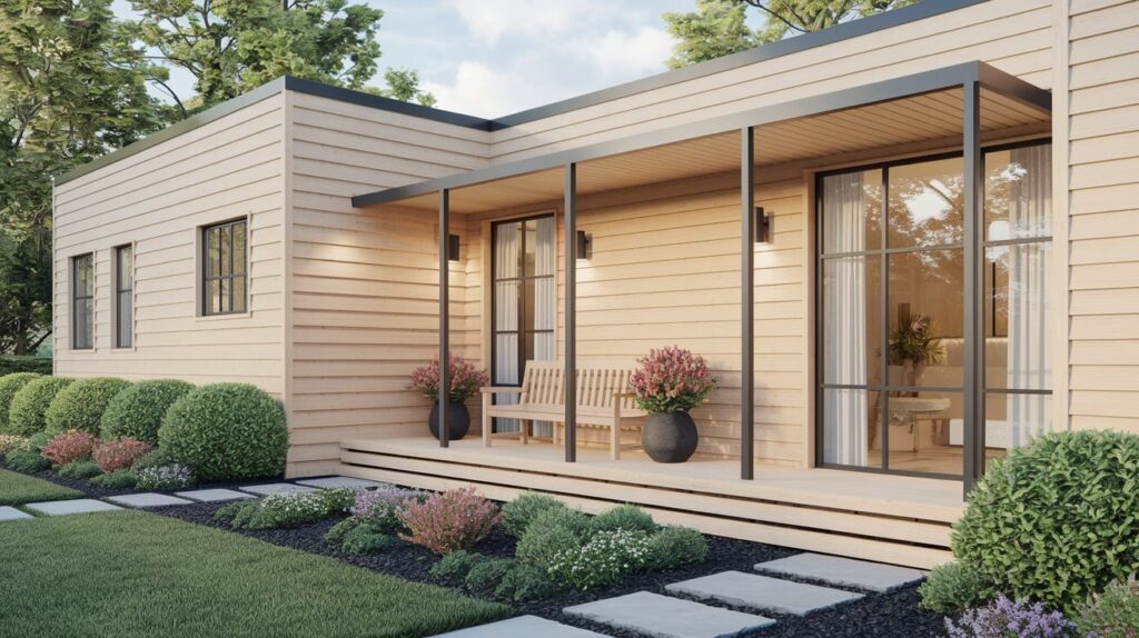 What Defines a Modern Cottage Exterior