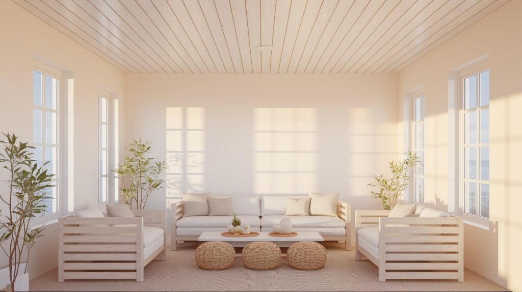 Whitewashed Shiplap for Coastal Vibes