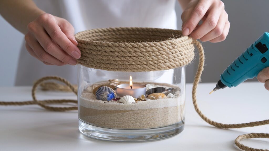 Wrap and Decorate with Jute Rope