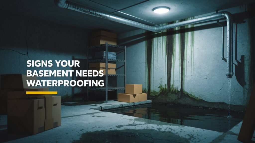 Signs Your Basement Needs Waterproofing