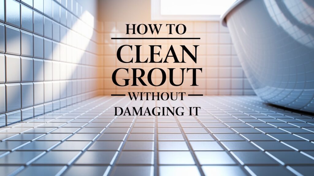 Clean Grout Without Damaging