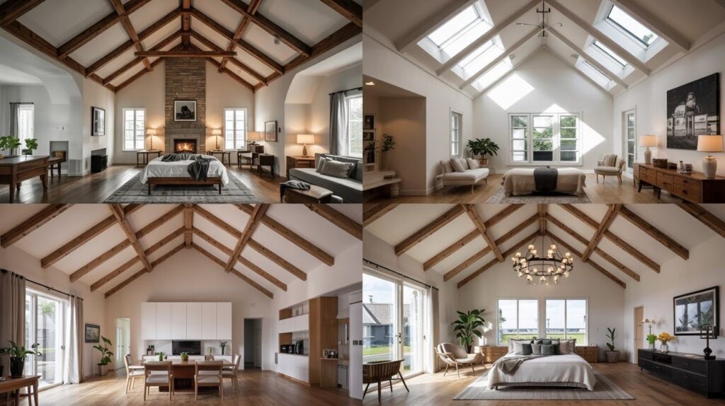 Design Ideas for Homes with Cathedral Ceilings