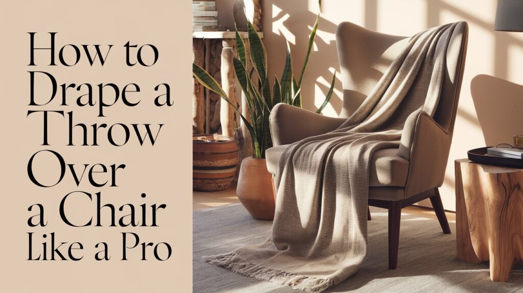 Drape a Throw Over
