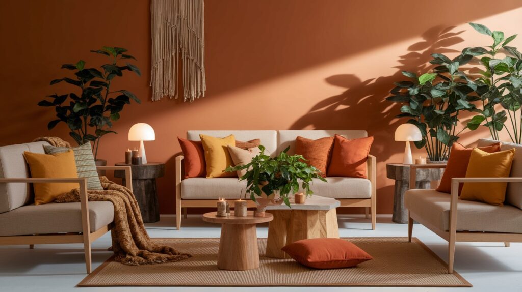 Earthy & Autumnal Color Accents