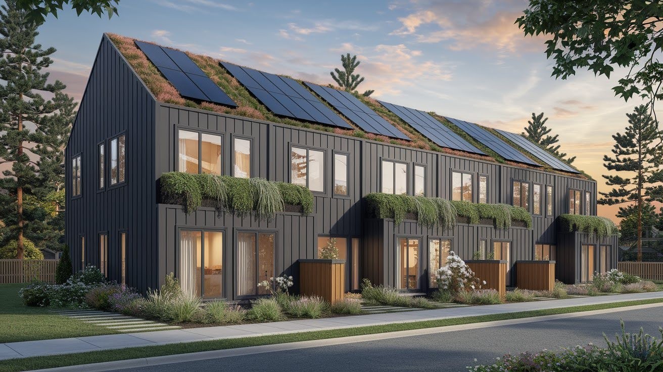Photo inspiration: Green Urban Townhomes With Views Reference: 11 Beautiful Modern Townhome Designs To Review