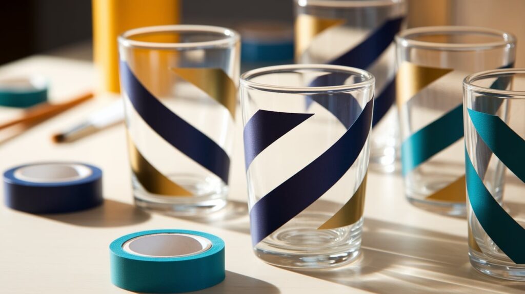 Geometric Tape Patterns