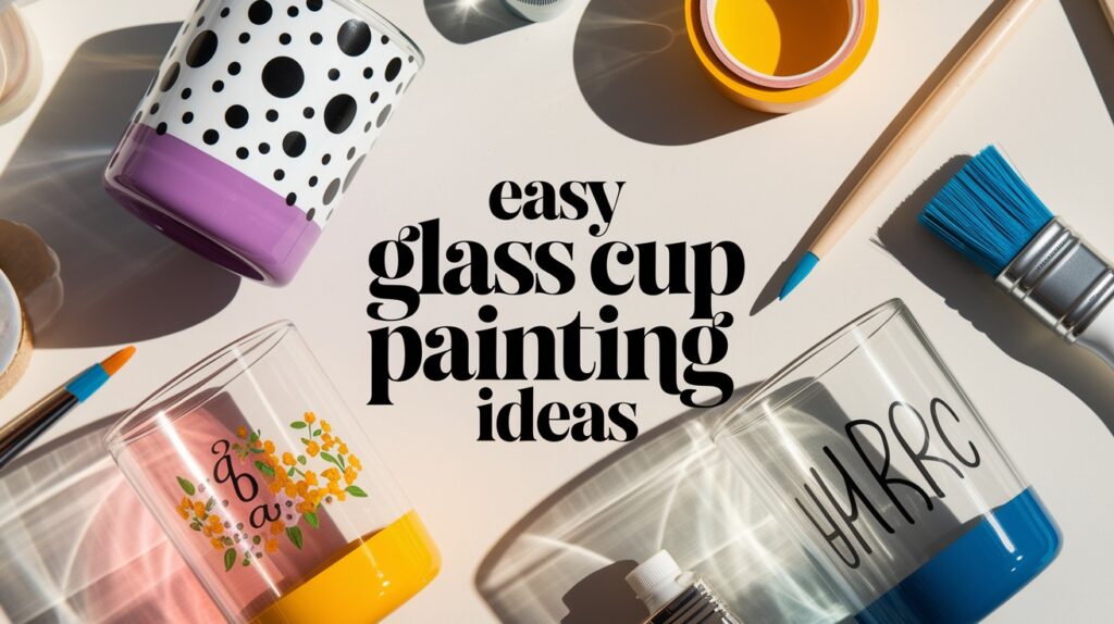 Glass Cup Painting Ideas