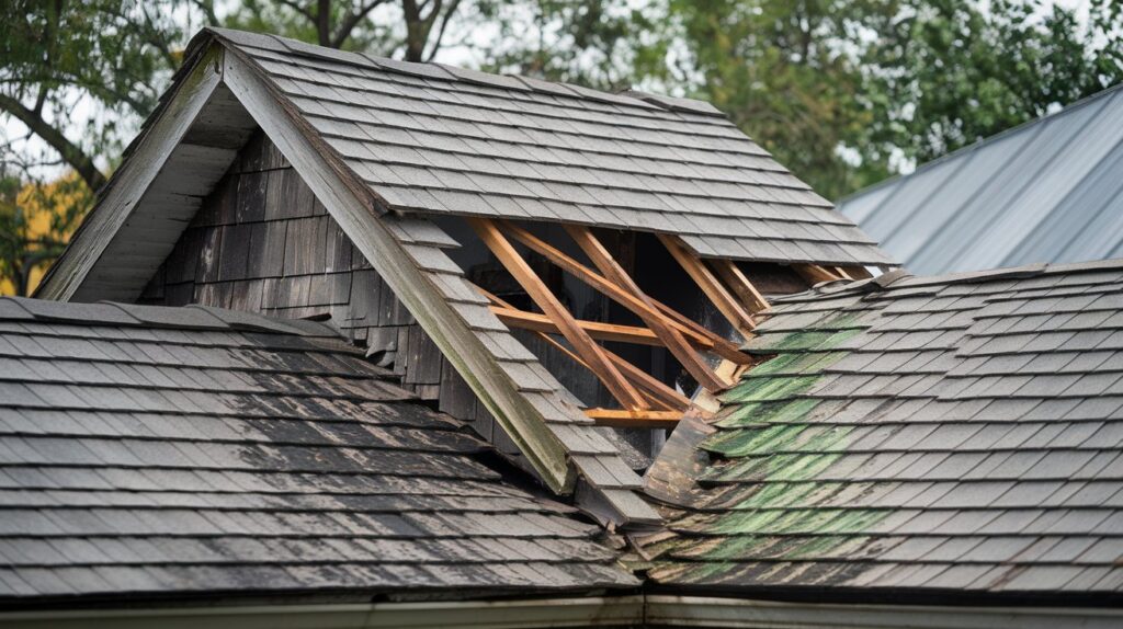 How Residential Roofing Contractors Deal with Rot and Mold