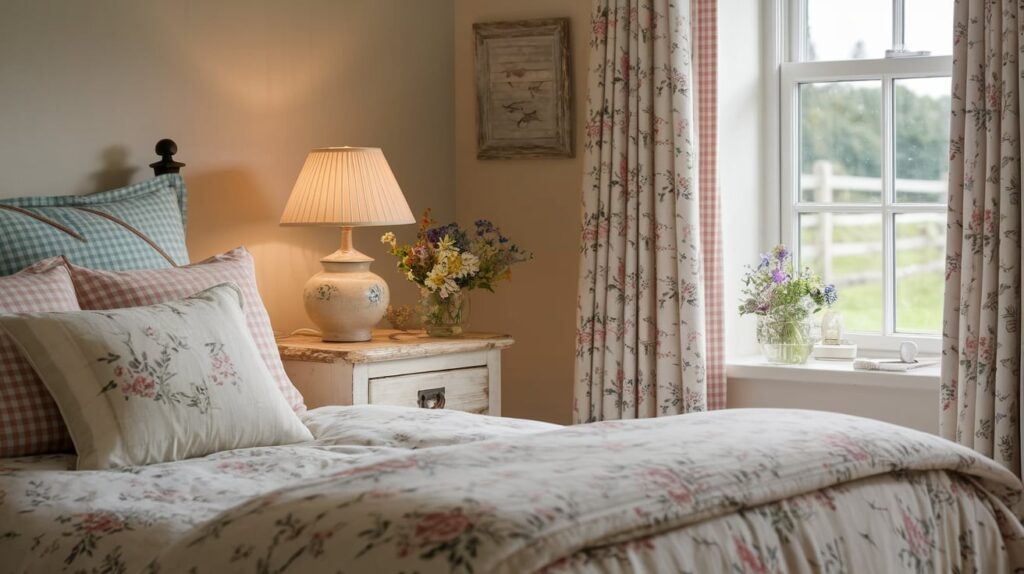 Incorporate Floral and Gingham Patterns