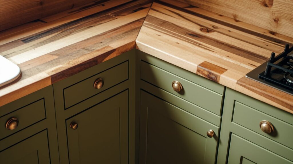 Pair with Natural Wood Countertops