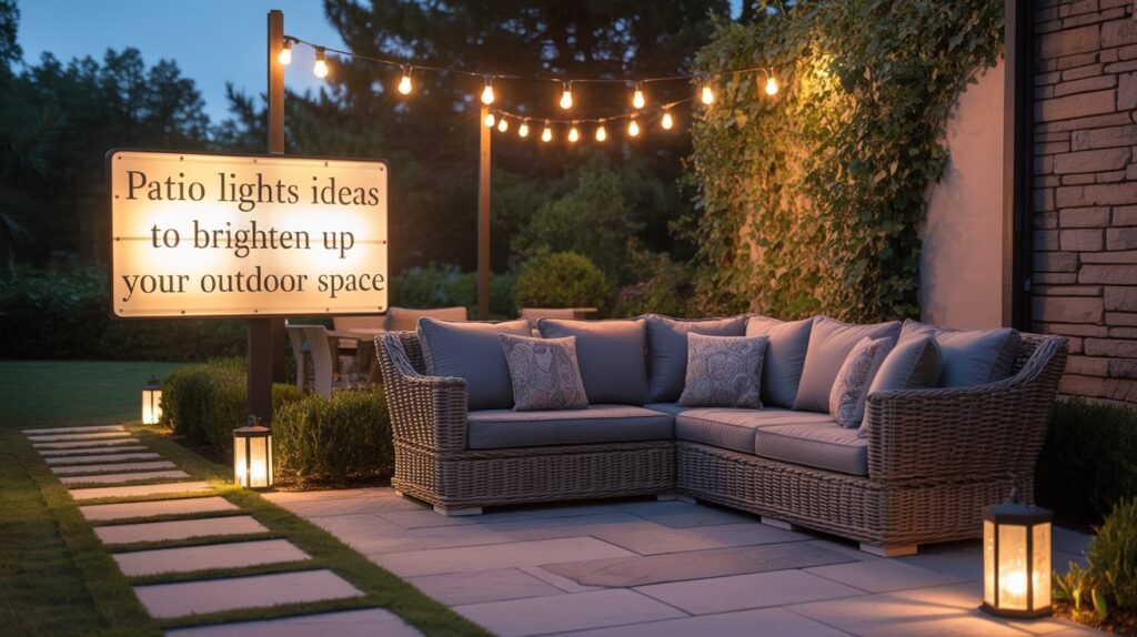 Patio Lights Ideas