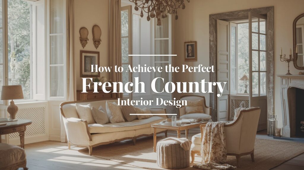 Perfect French Country Interior