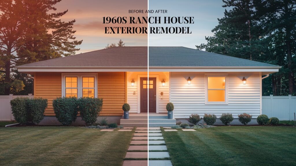 Ranch House Exterior Remodel