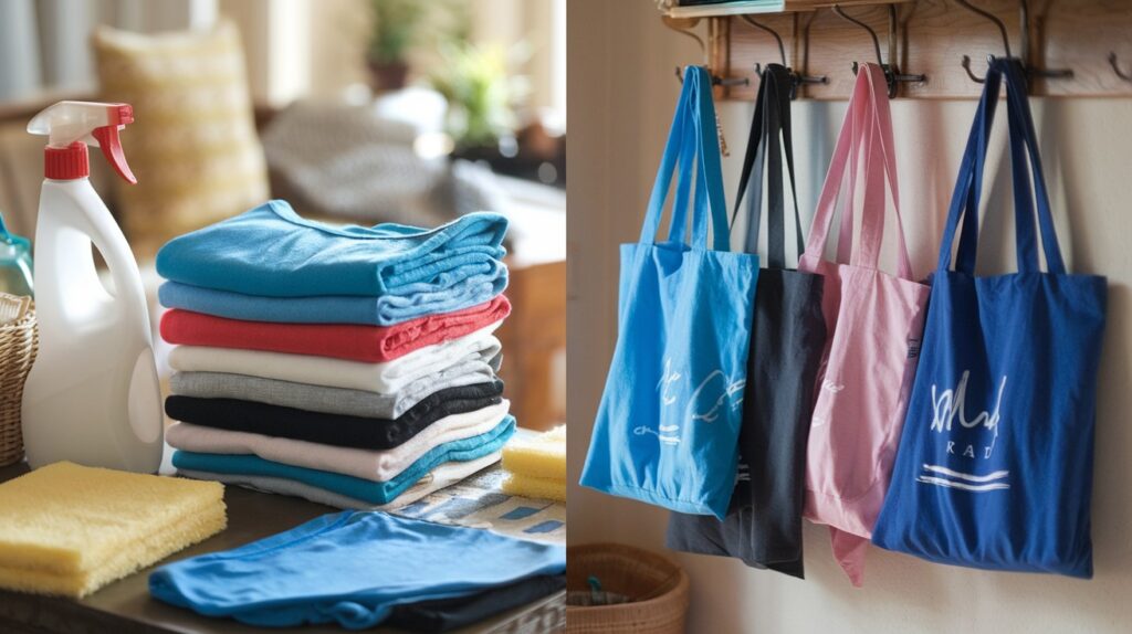Repurpose Old T-Shirts into Cleaning