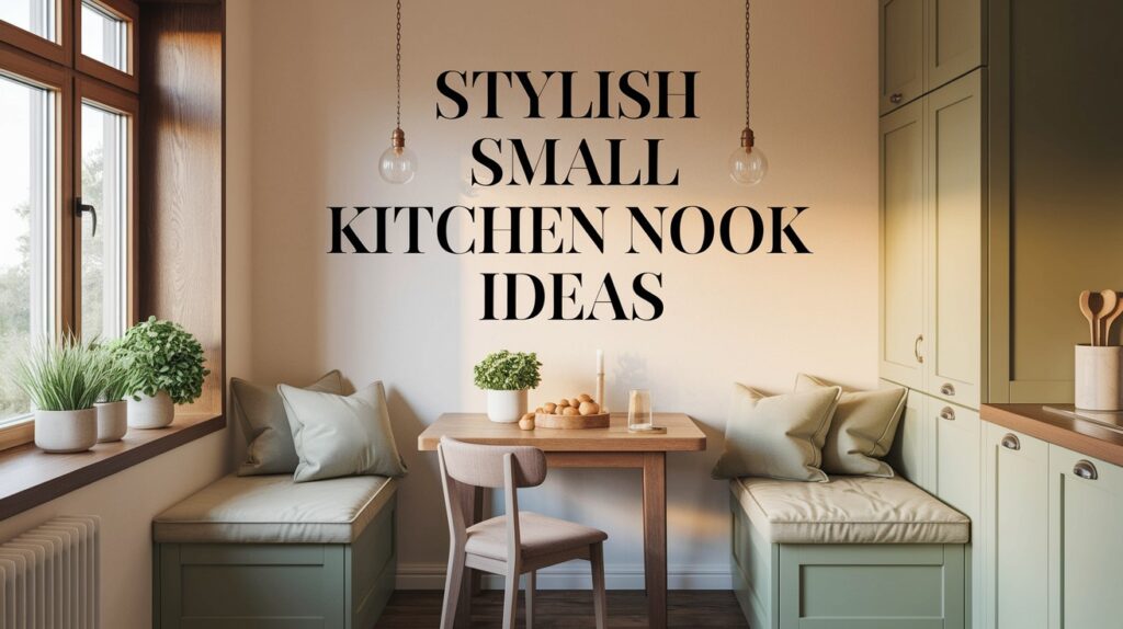 Small Kitchen Nook