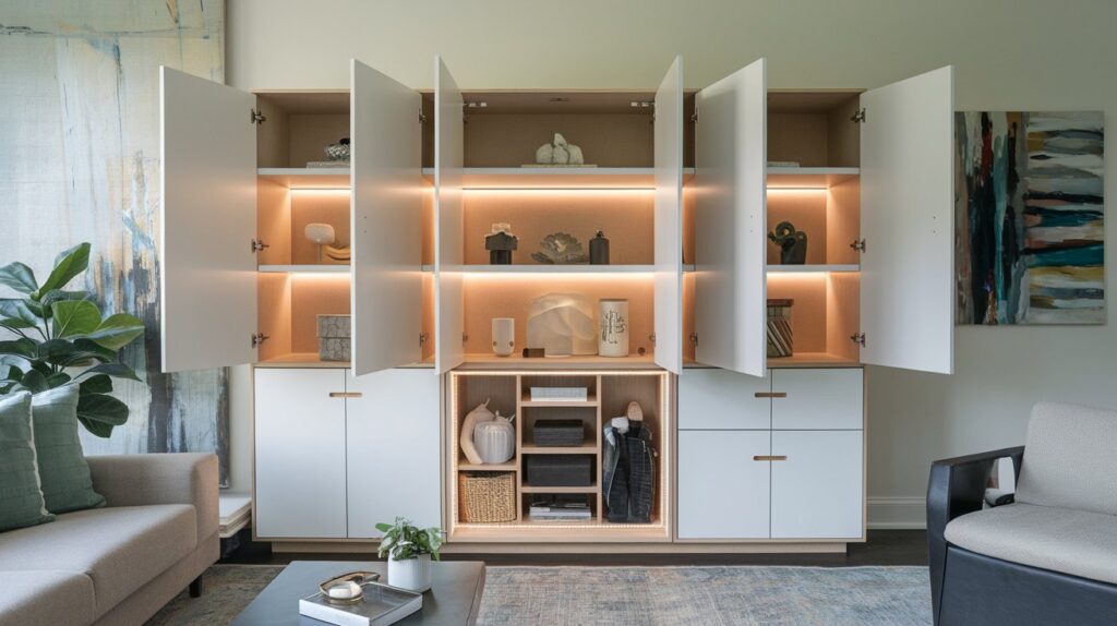 Smart Storage Solutions Hidden Inside Custom Cabinets