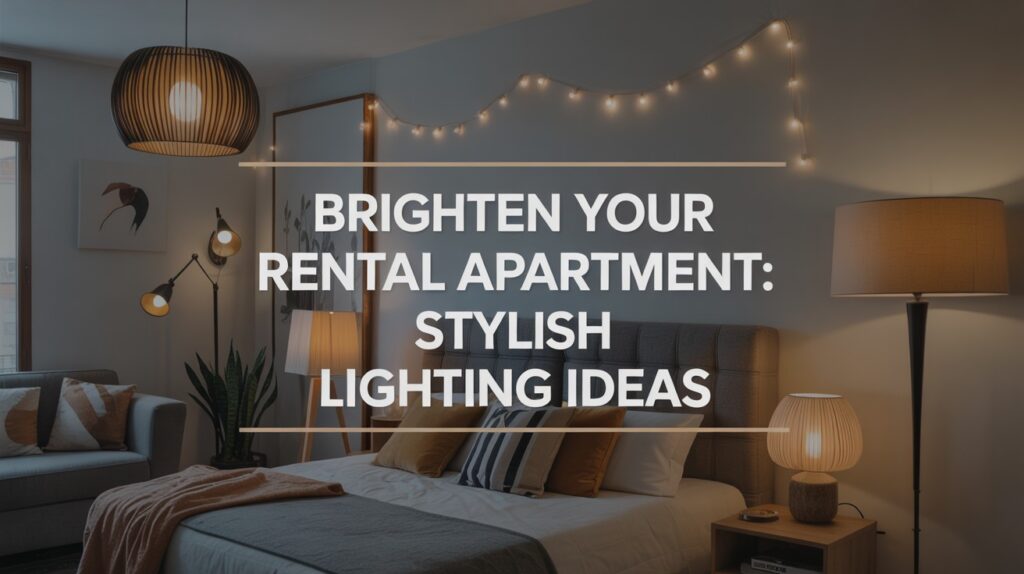 Apartment: Stylish Lighting Ideas