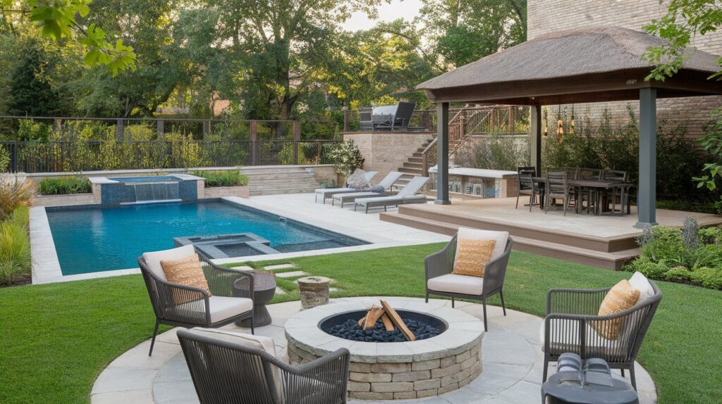 Resort-Style Backyard