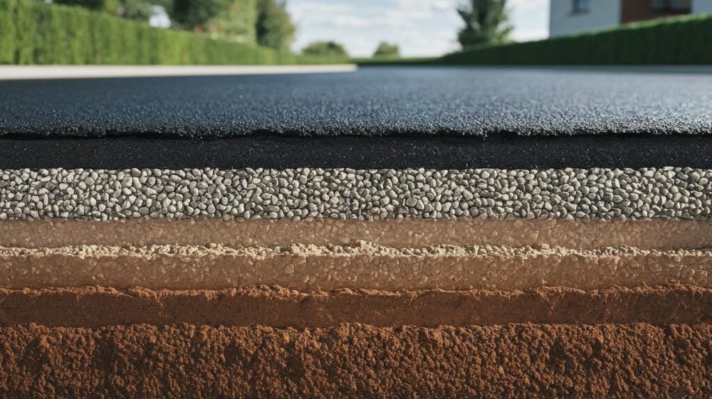 Account for Asphalt Depth