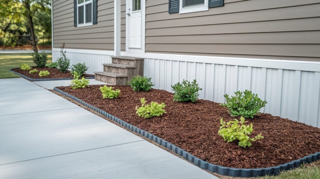 Add Mulch Beds and Edging