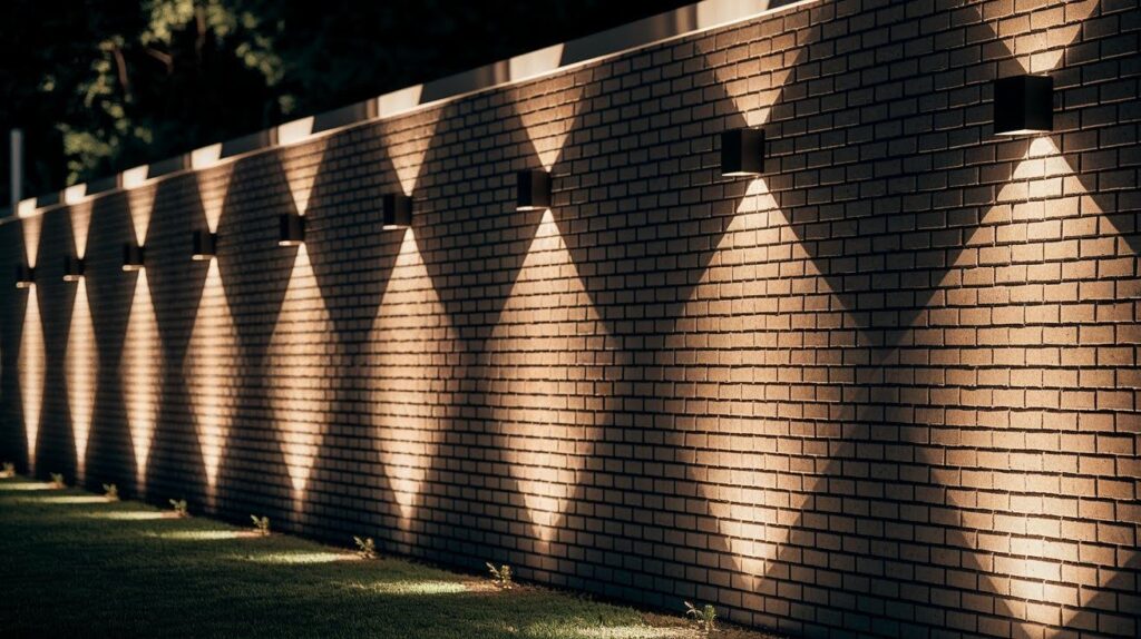 Add Outdoor Lighting To Enhance Brick Texture