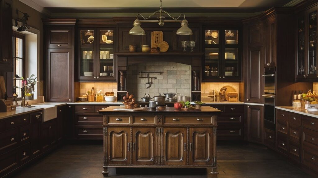 Antique Study Kitchen