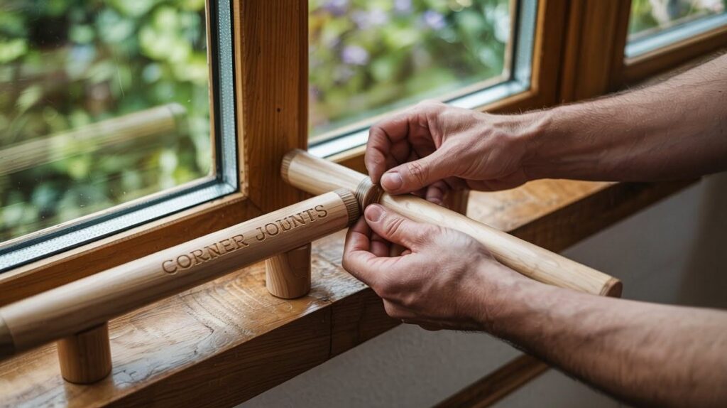 Attach Curtain Rods & Connect Sections