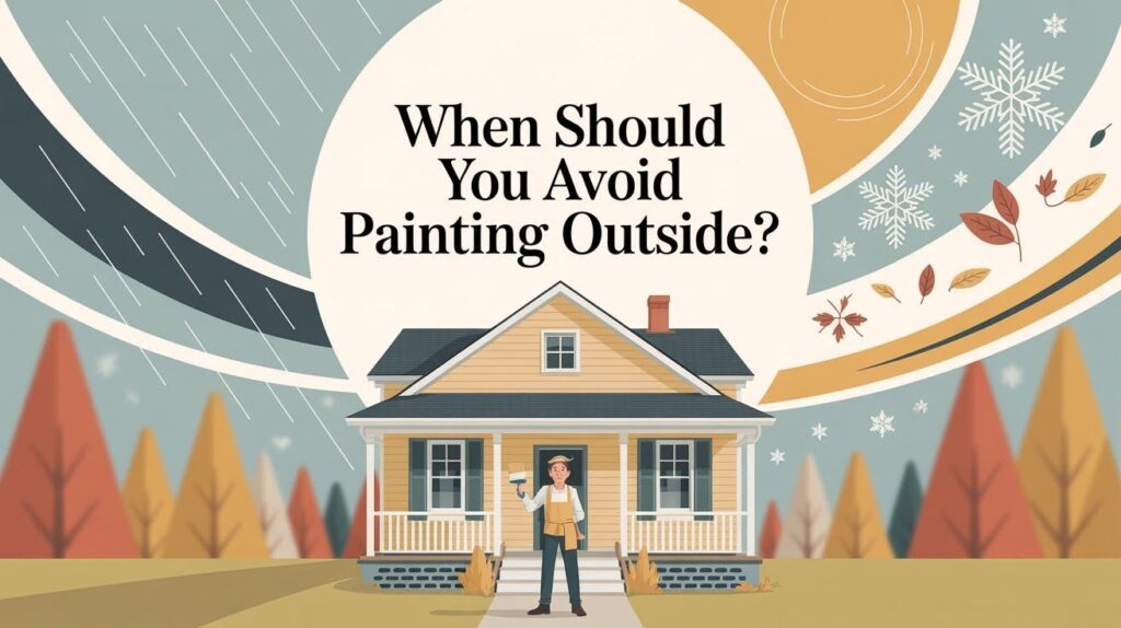 Avoid Painting Outside