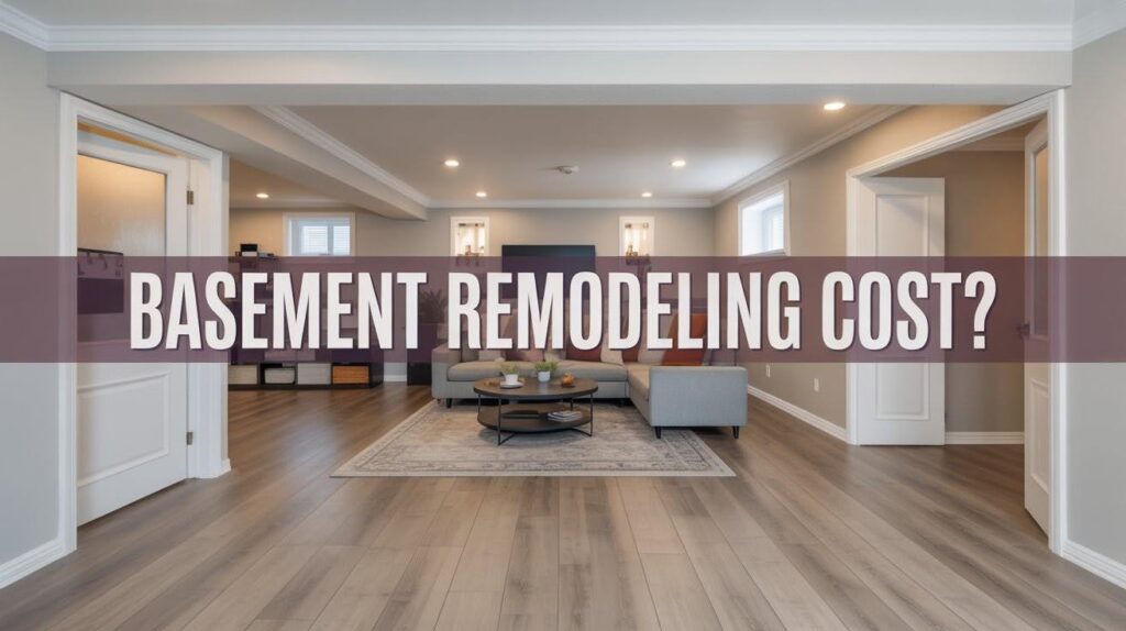 Basement Remodeling Cost Breakdown