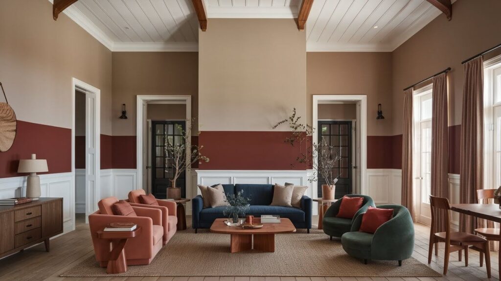Best Color Approaches for High-Ceiling Living Rooms
