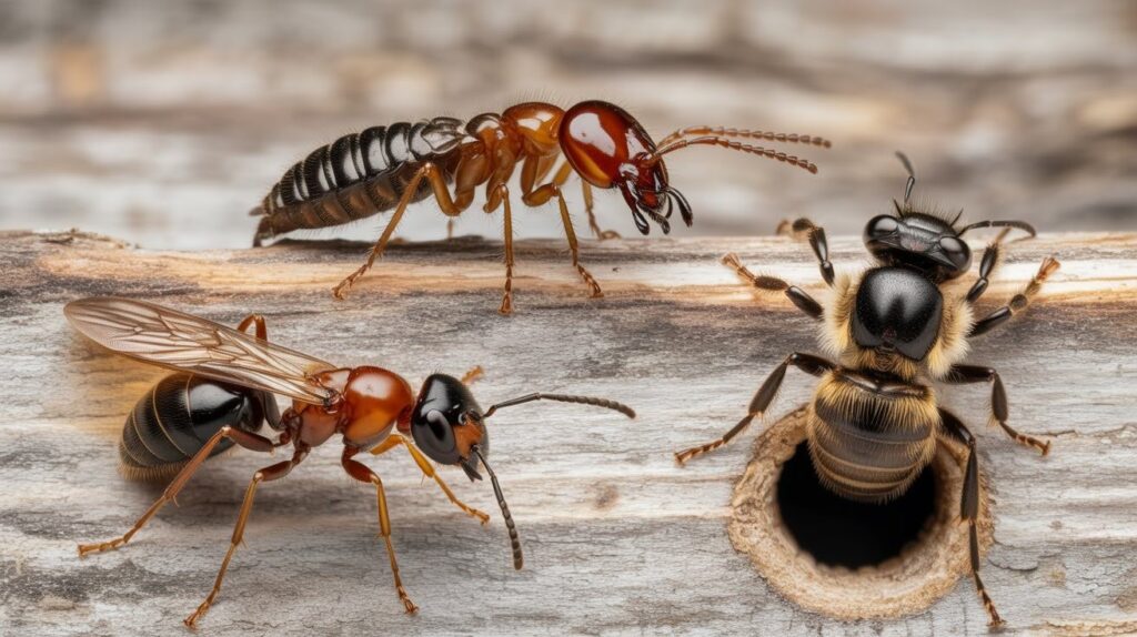 Black House Termites vs Other Insects