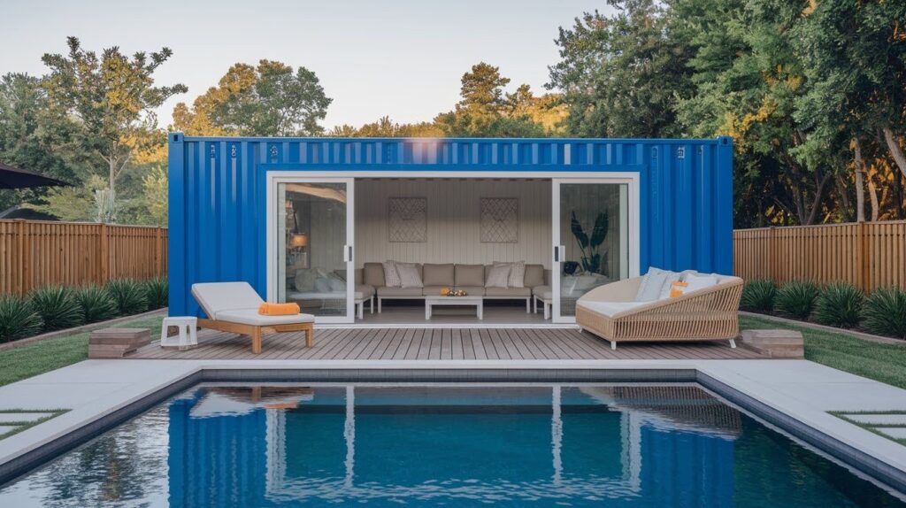 Container Cabana Conversion