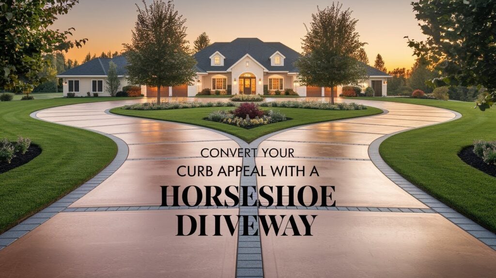 Convert Your Curb Appeal With a Horseshoe Driveway