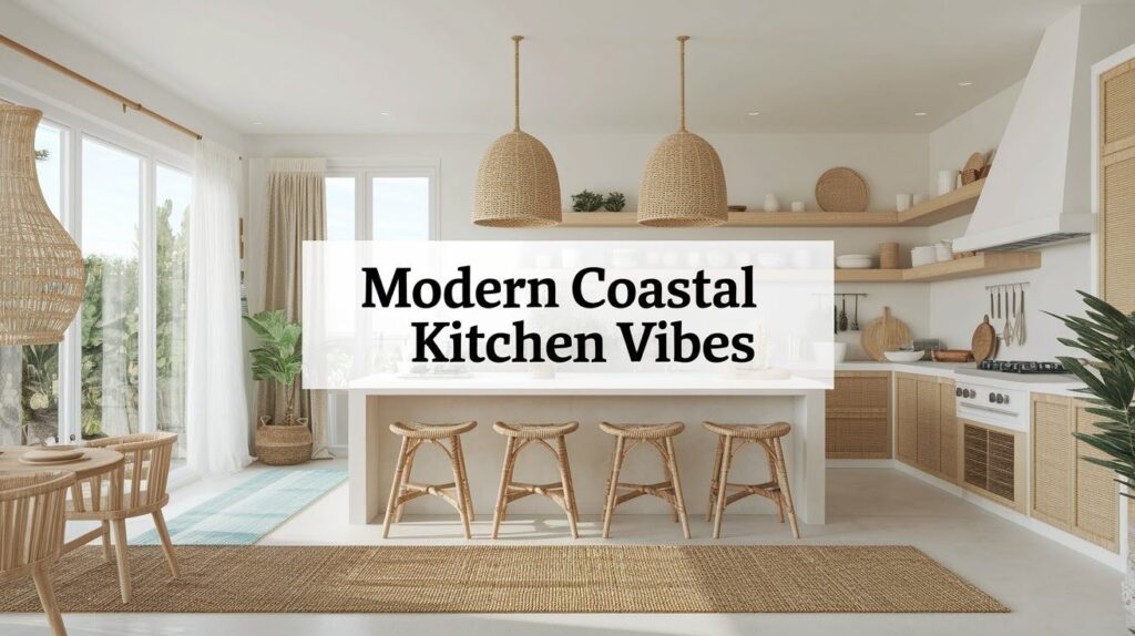 Convert Your Space with Modern Coastal Kitchen Vibes