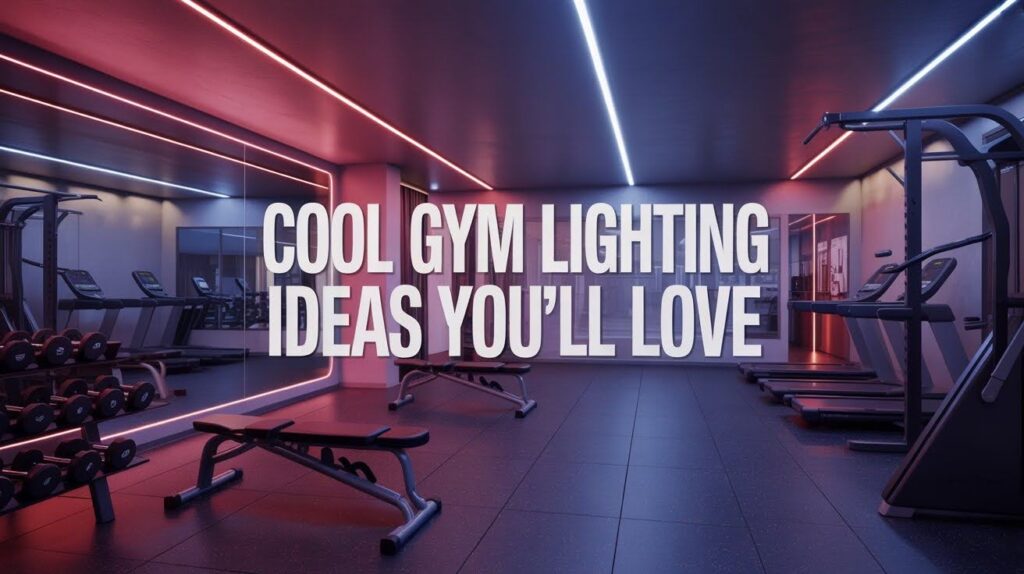 Cool Gym Lighting Ideas