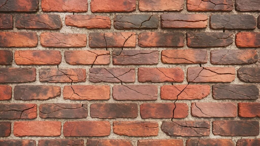 Cracks In Bricks And Mortar Joints