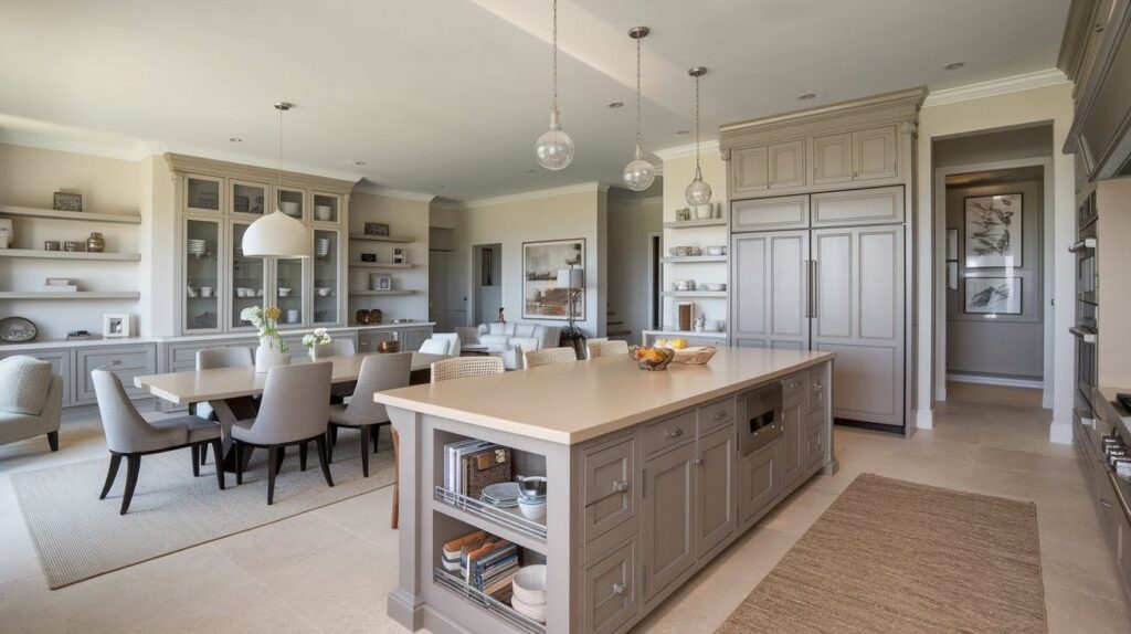 Creating Cohesion and Flow in Open Concept Spaces
