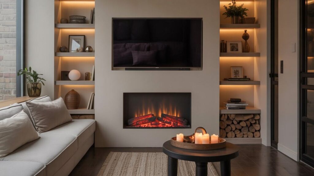 Creative & Small Space-Friendly Fireplace Concepts