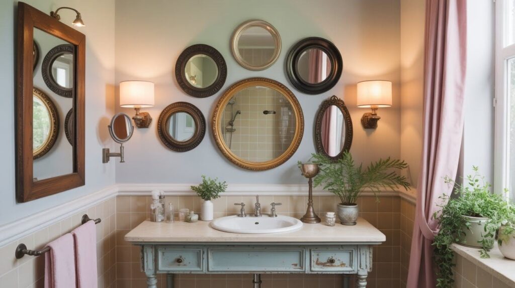 Curate a Mirror Gallery Wall