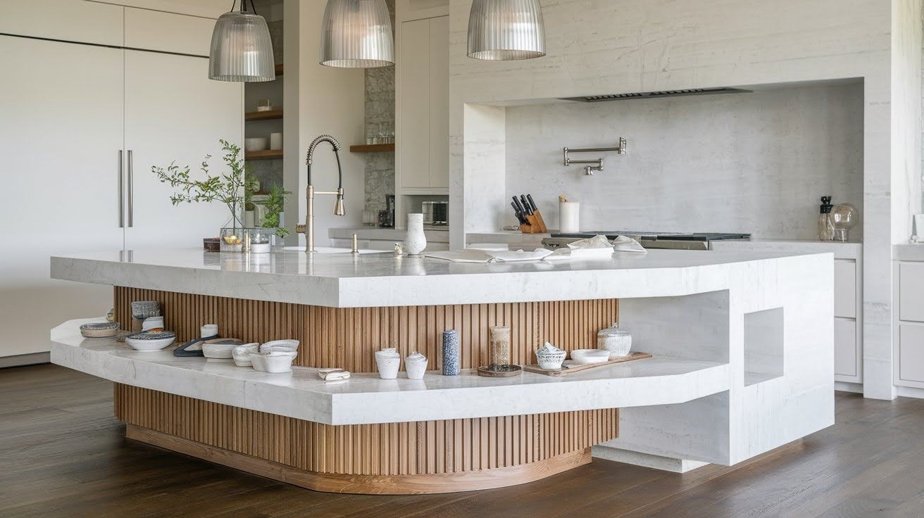 What Is the Ideal Kitchen Island Height? - Home Briefings
