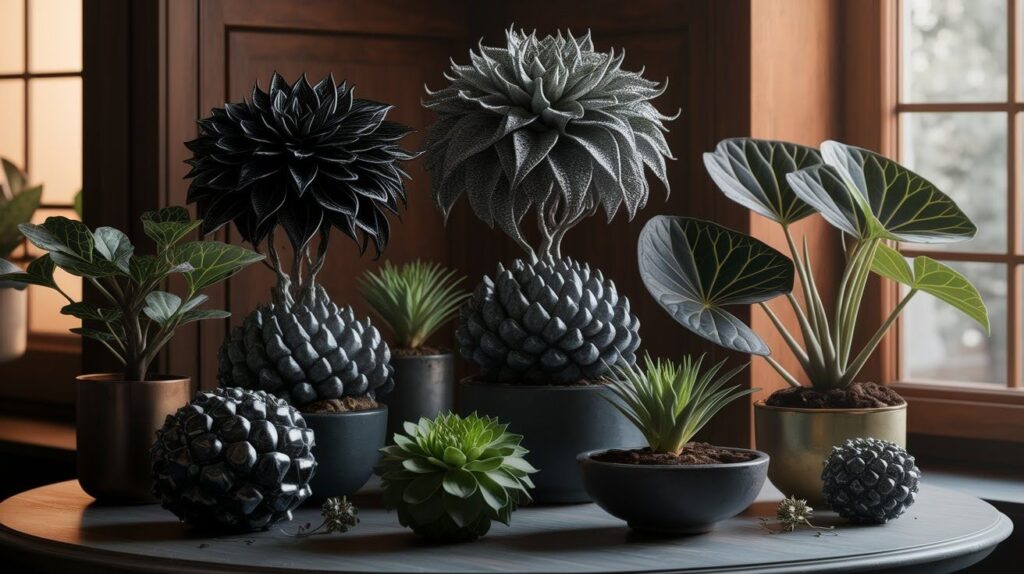 Distinct Textured Foliage