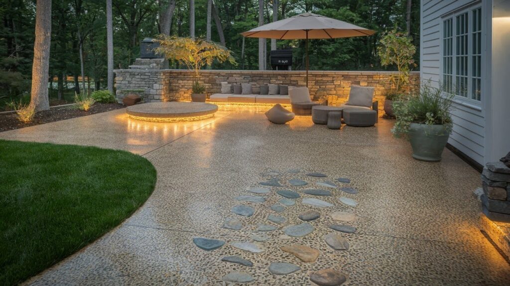 Exposed Aggregate Finish