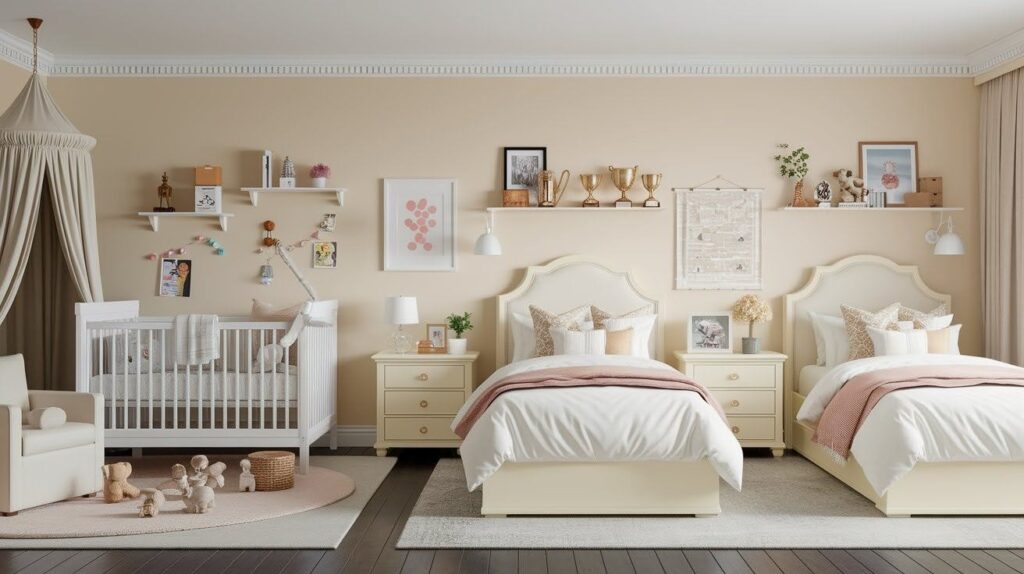 Family-Friendly Cream Bedroom Ideas