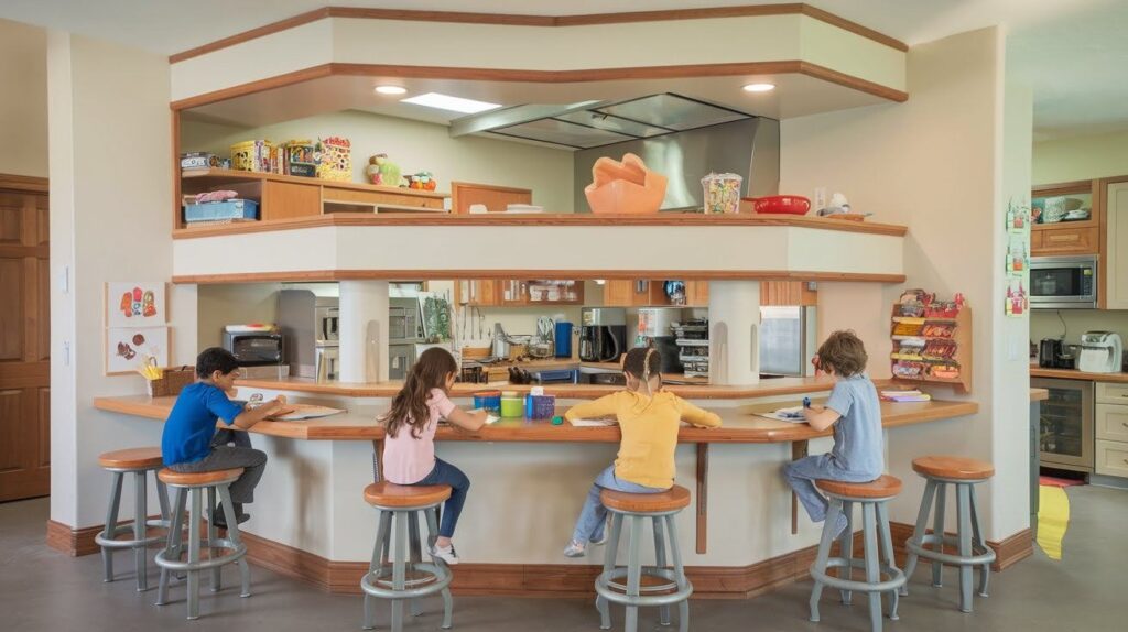 Family-Friendly & Functional Kitchen Bars