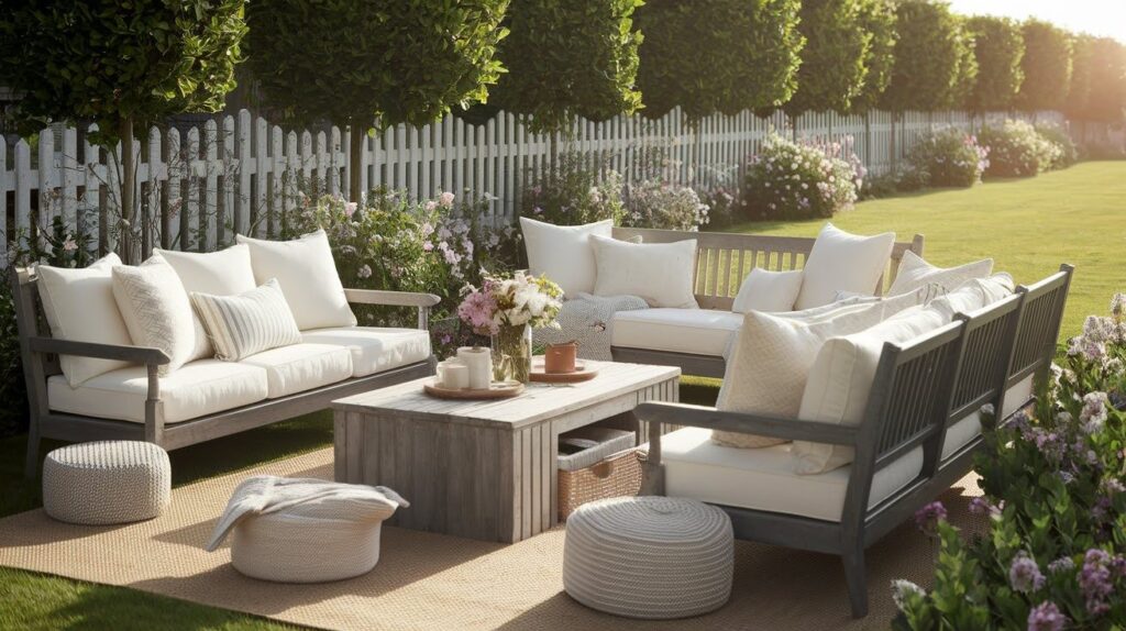 Farmhouse-Style Outdoor Furniture