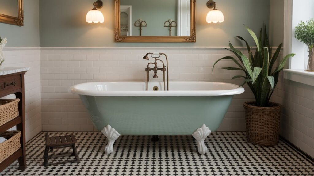 Feature a Classic Clawfoot Tub