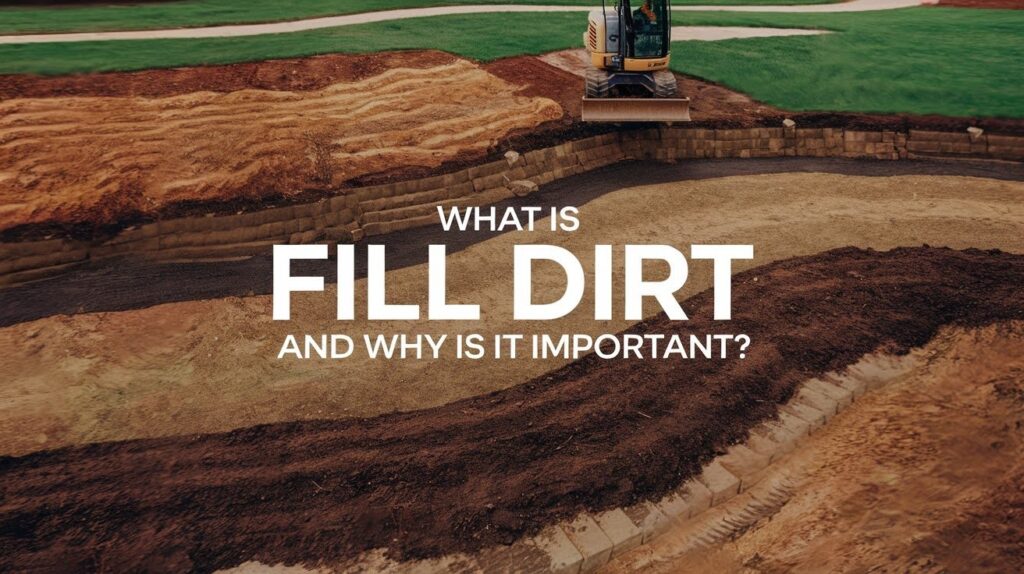 Fill Dirt and Why Is It Important