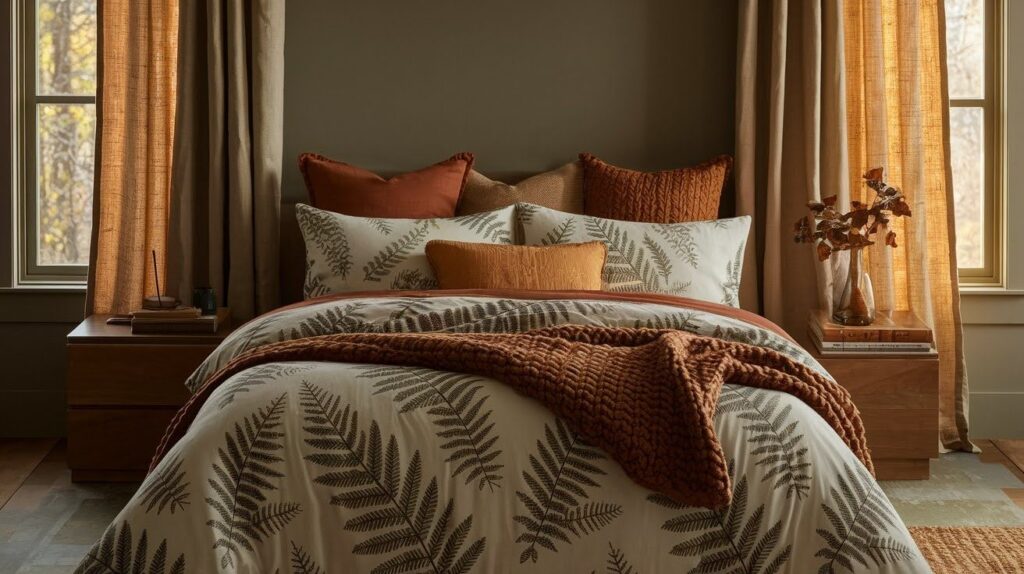 Forest-Themed Bedding & Textiles